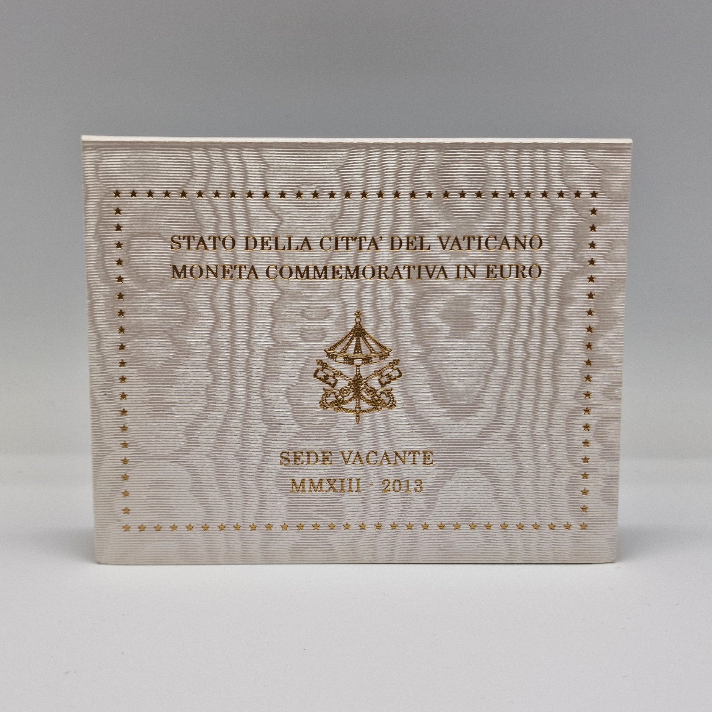 2013 Sede Vacante - 2€ Vatican Coincard